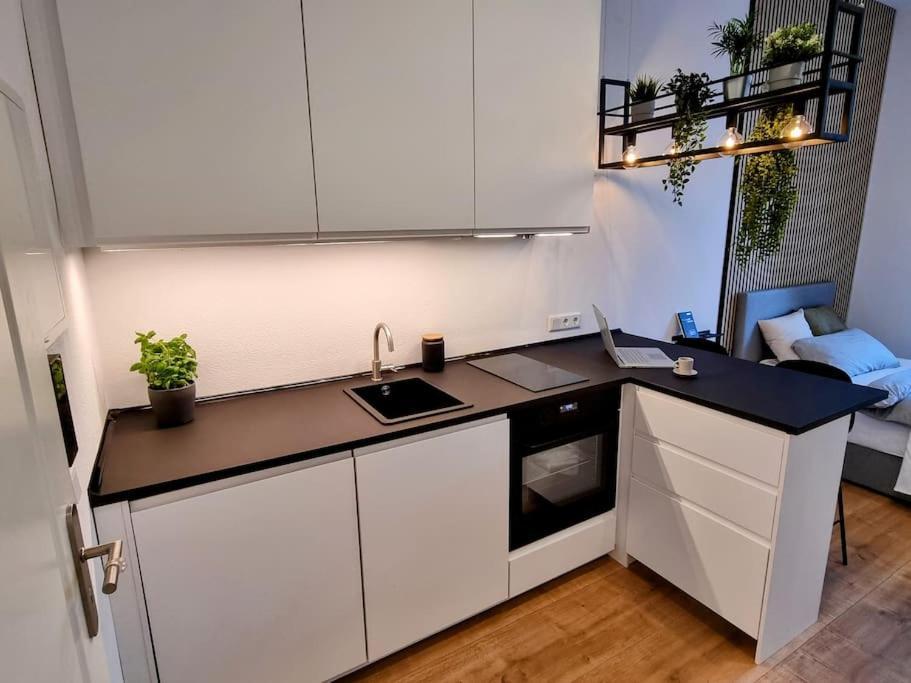Modernes Apartment คาร์ลสรูเฮอ ภายนอก รูปภาพ